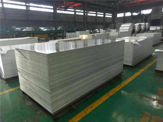 3003 5052 5083 6061 6063 6082 7075 Aluminiumblech 1 mm Aluminiumplatte Baumaterial Hergestellt in China